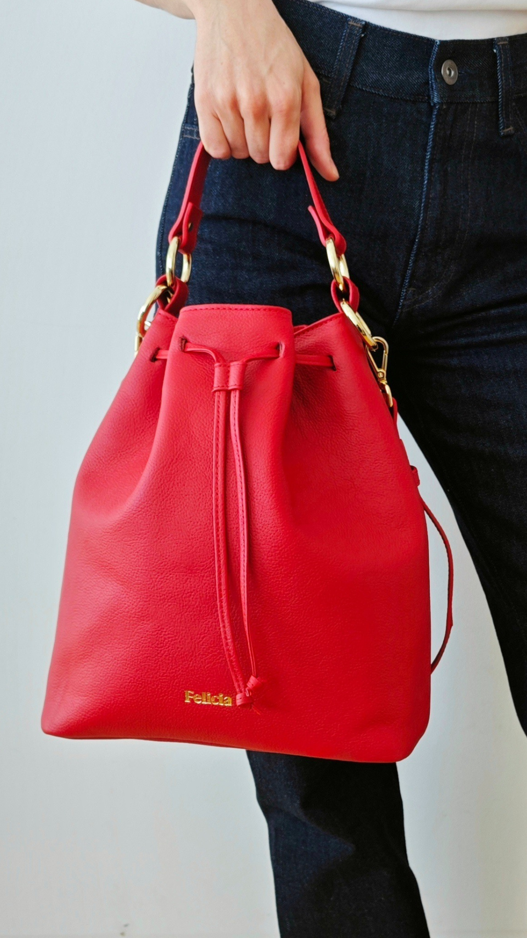Bolso Bombonera CARLA - Rojo Pomodoro