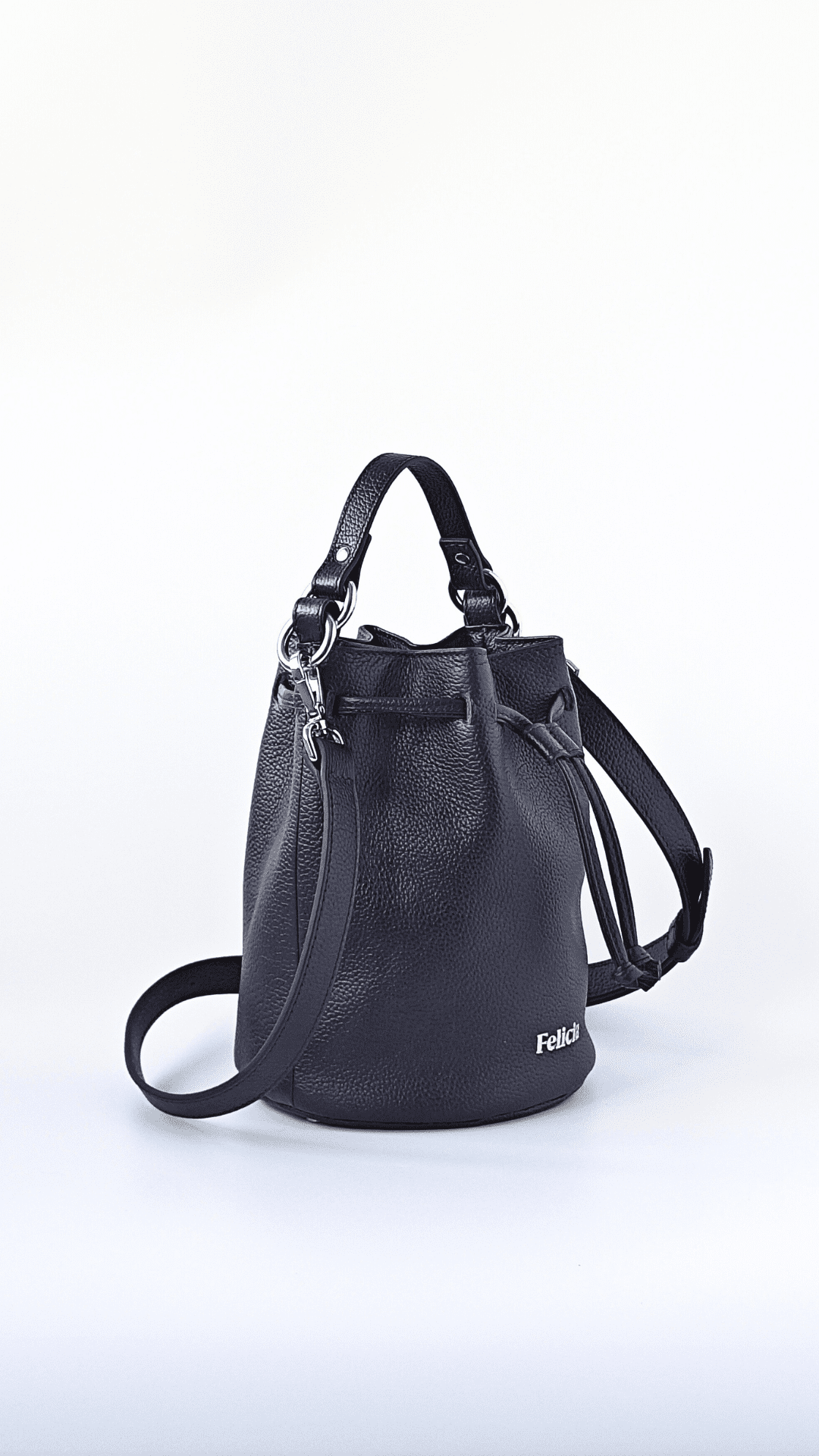 Bolso Bombonera pequeña ISA - Azul Marino