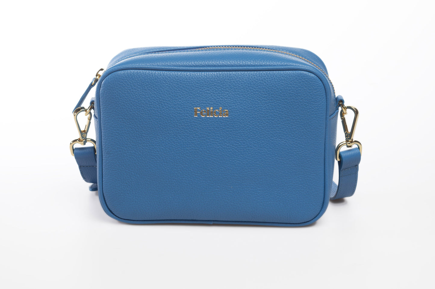 bolso bandolera azul