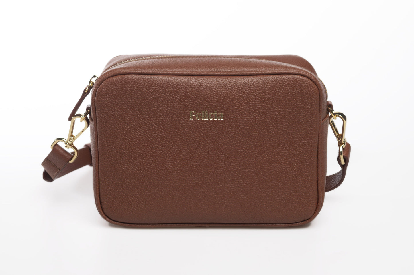 bolso bandolera marron