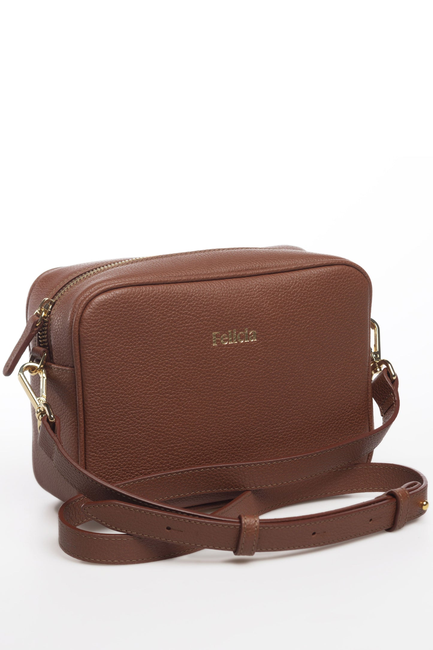 bolso bandolera marron