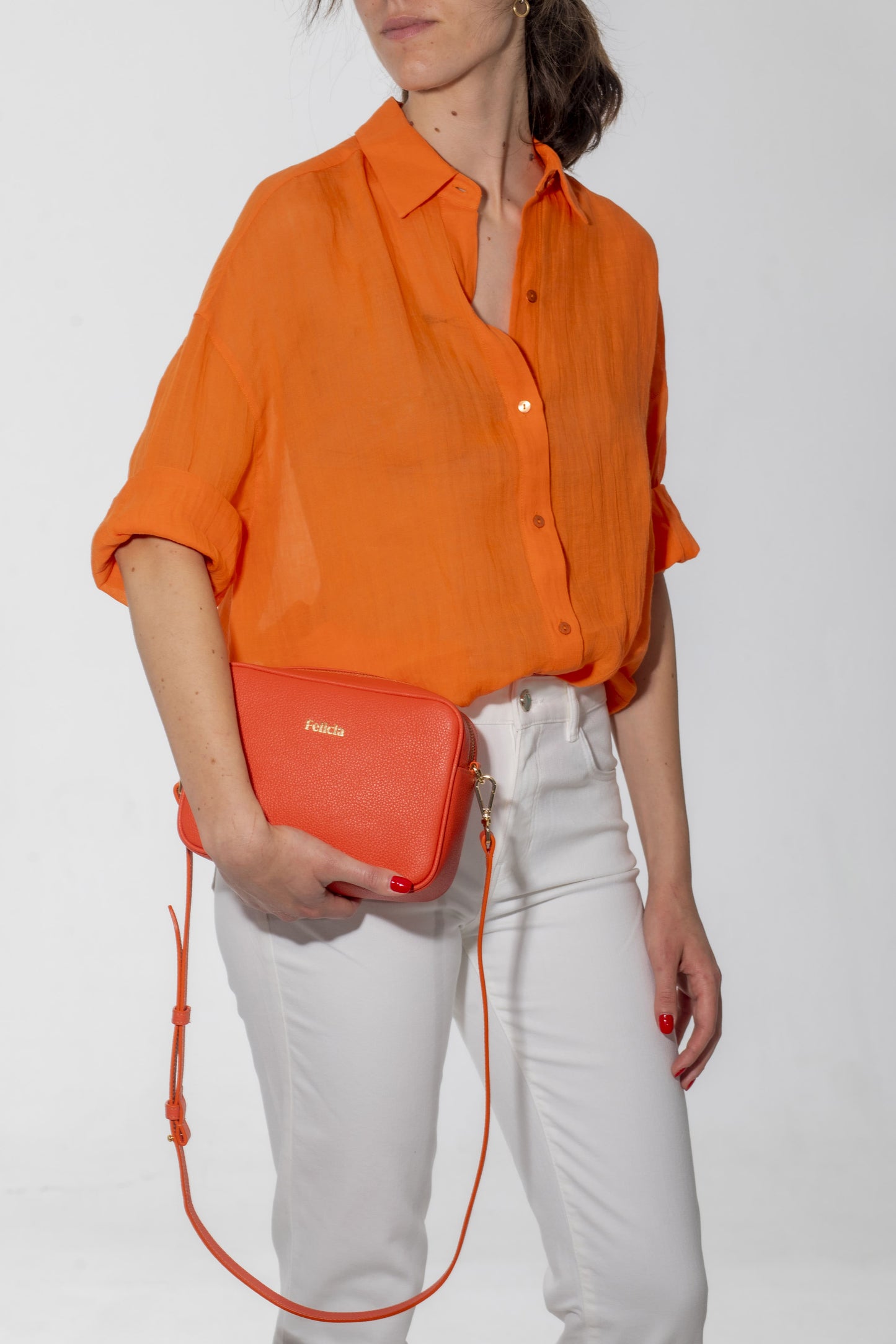bolso bandolera naranja