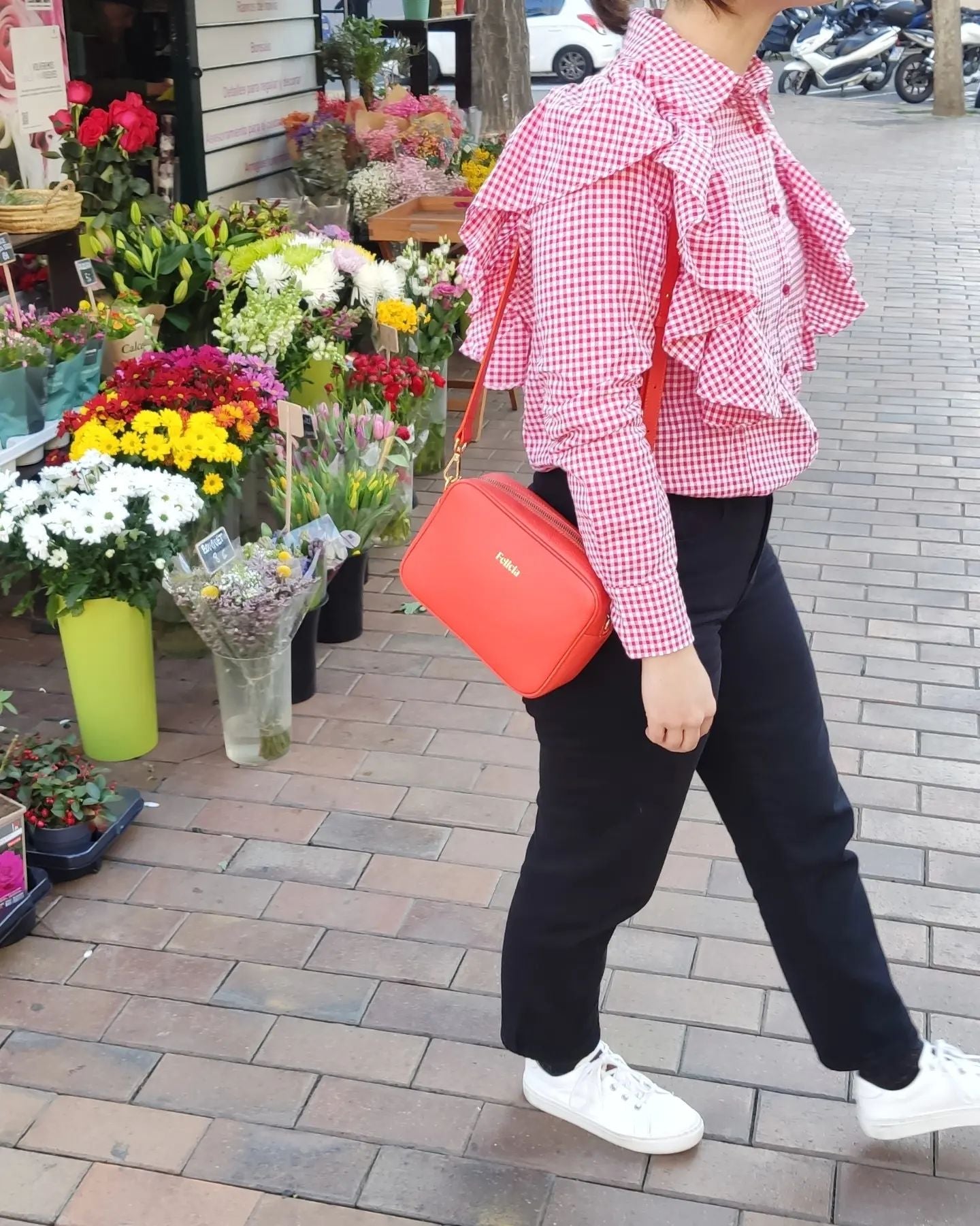 bolso bandolera naranja