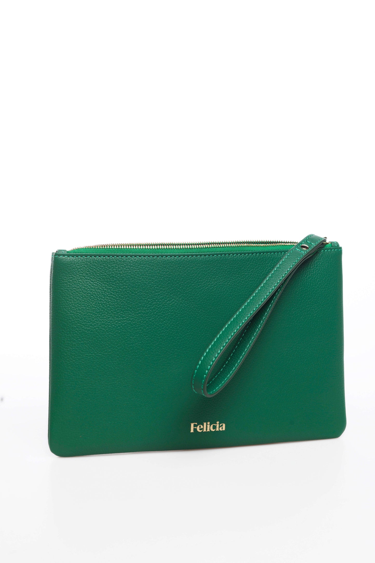 bolso mano verde